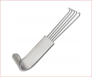 Anderson กรงเล็บ retractor 5แหลมแหลมเครื่องมือผ่าตัดพลาสติก - Product Image 2