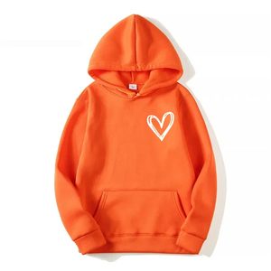 เสื้อฮู้ดดี้ผ้าฝ้ายคุณภาพสูง 100% สำหรับผู้หญิง ทรงพอดีตัว ออกแบบเองได้ เนื้อผ้าถักหนานุ่มสำหรับฤดูหนาว MOQ ต่ำ - Product Image 5