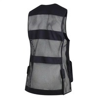 Chaleco de Trabajo Unisex de Cordura con Múltiples Bolsillos, Transpirable, Reflectante, Diseño de Malla Sólida para Invierno, para Fotógrafos, Pescadores y Cazadores