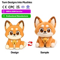 Peluche chien mignonne en direct d'usine, jouet en peluche doux, motif de patte personnalisable, cadeau d'anniversaire pour enfants garçons filles