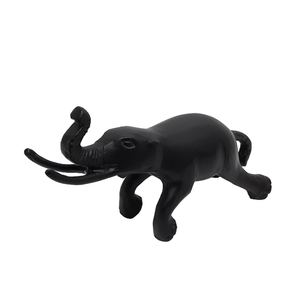 Nouvel animal de conception Unique fini noir d'éléphant en aluminium décoratif pour la décoration à la maison personnalisée en vrac - Product Image 1