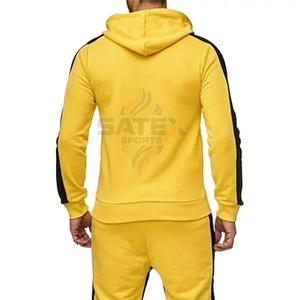 ชุดวอร์มผ้าคอตตอนสำหรับผู้ชายทรงพลัสไซส์ผ้าคอตตอนใส่วิ่งโลโก้ได้ตามต้องการ - Product Image 2