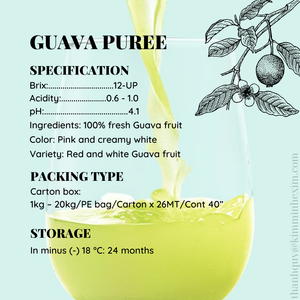 Kim Minh ฝรั่งบดปราศจากน้ำตาลทั่วโลกส่วนผสมจากธรรมชาติทั้งหมดน้ำผลไม้และผักจากเวียดนามในบรรจุภัณฑ์จำนวนมาก - Product Image 4