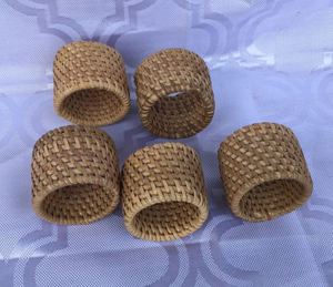 Boho แหวนผ้าเช็ดปากไม้ชุด 8 วินเทจแกะสลักผ้าเช็ดปากไม้ตกแต่งโต๊ะแหวนไม้ธรรมชาติสัตว์แกะสลักวัสดุธรรมชาติ - Product Image 4