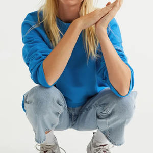 Sudadera Corta con Cremallera para Mujer, Popular, Suave, para Entrenamientos de Invierno, Ropa Informal, Ajuste Elegante, Servicio OEM Disponible, Frente Delantero - Product Image 4