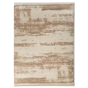 Alfombras de Lana Anudadas a Mano Uvenuti AIWL-3080, Color Marfil, Estilo Boho, Patrón Abstracto, para Decoración del Hogar, Sala de Estar, Pasillo, Entrada - Product Image 1