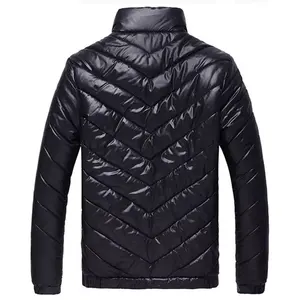 Chaquetas acolchadas de invierno para hombre de moda, prendas de vestir exteriores acolchadas cómodas y cálidas, ideales para uso al aire libre y uso diario informal - Product Image 5