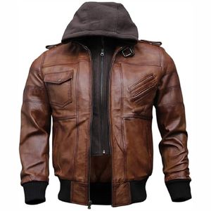 Chaqueta de Cuero Unisex de Moda 2025, Estilo Motociclista, con Bordado Regular, Cierre Frontal, Ecológica, Impermeable, Estilo Urbano - Product Image 3