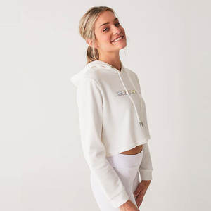 Otoño Invierno moda de talla grande Casual pulóver Sudadera con capucha Streetwear mujer Crop Top Sudadera Mujer ropa sudaderas con capucha - Product Image 4