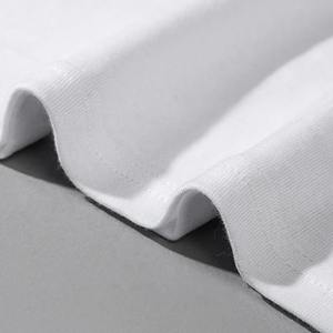 Nueva moda 100% algodón transpirable que absorbe la humedad cuello redondo Slim Fit Stretch camiseta ligera Modal cómodo Modal - Product Image 6