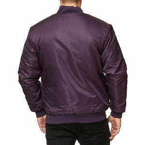Vestes de couleur marron pour hommes, poches latérales en Nylon Polyester avec design personnalisé et marque - Product Image 2