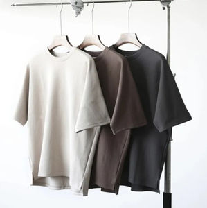 Camisetas de lavado con ácido de microfibra para hombre de alta calidad Logotipo de impresión digital personalizado Estilo callejero 100% algodón Precio razonable - Product Image 3