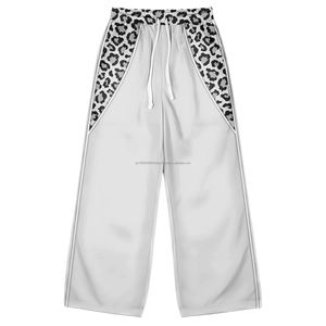 Survêtements coupe-vent personnalisés à col montant pour hommes, ensemble deux pièces en nylon imperméable avec fermeture éclair pour garçons, vente en gros - Product Image 2