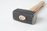 Outil à main-Marteau de lapidation de type allemand avec manche en bois FSC- (Marteau, Marteau de lapidation)