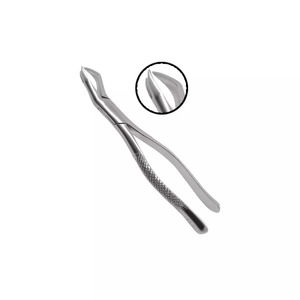 Juego de Instrumentos Dentales de Acero Inoxidable para Extracción de Dientes con Elevador de Raíz Curvo Manual - Product Image 6