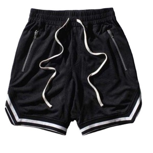 Pantalones Cortos Retro de Baloncesto para Hombre y Niña, Estilo Universitario, con Logotipo, Oversize, de Pana, Reversibles, Estilo Throwback - Product Image 1