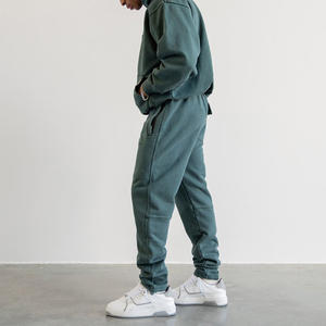 Custom Acid Wash Unisex Plain <b>Short</b> Tracksuit for <b>Men</b> French Terry Heavyweight <b>Shorts</b> Sweatsuit Set Hoodie and <b>Shorts</b> Set - Product Image 5