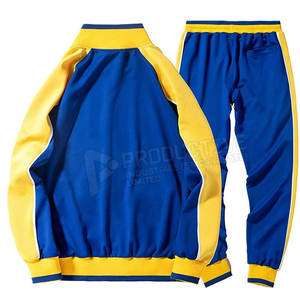 Chándal activo de algodón/poliéster antiarrugas transpirable personalizable de alta calidad para hombre para la temporada de primavera - Product Image 2