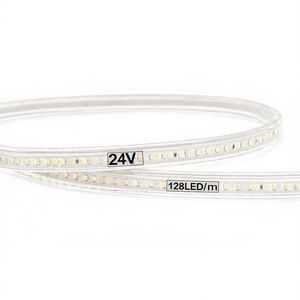 Tira LED 24 V - 128 LED/m - 5 m. 9,6 W/m 3000K IP67 1320Lm/W - Product Image 3