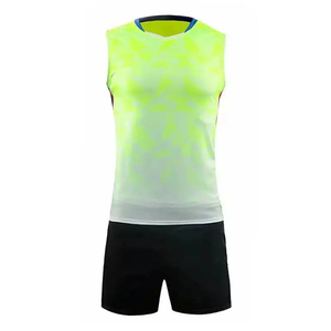 Uniforme de Voleibol de Último Diseño Hecho en Fábrica, Ropa de Práctica, Uniforme de Voleibol de Color Personalizado, Ropa Deportiva Ligera y Transpirable - Product Image 2