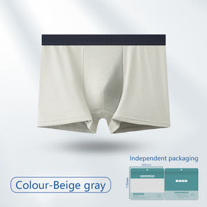 Calzoncillos bóxer de talla grande para hombre, ropa interior de algodón ajustada transpirable para adultos, productos al por mayor, algodón elástico cómodo Sl - Product Image 6