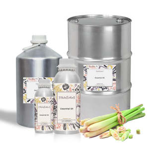 Aceite Esencial de Limoncillo 100% Puro Prensado en Frío, Aceite Corporal para Hidratar, Aclarar, Reafirmar y Nutrir con Ingredientes de Menta y Limón - Product Image 1