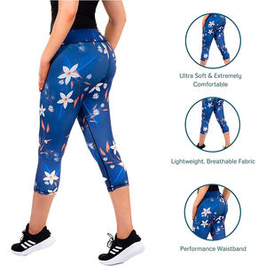 Spandex Fitness Yoga Pants Leggings Taille Haute Gym Sport Logo Personnalisé Sublimation Legging Pour Les Femmes - Product Image 3