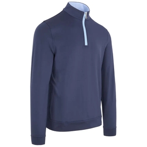 Jersey de hombre de nuevo diseño con logotipo personalizado Jersey deportivo de golf transpirable de secado rápido Sudadera con cremallera 1/4 - Product Image 2