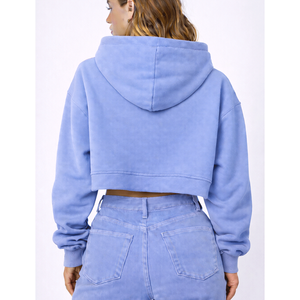 เสื้อครอปผู้หญิง ผ้าฝ้ายคุณภาพสูง แฟชั่นลำลอง ขายส่งจากโรงงาน ราคาโรงงาน - Product Image 2