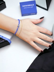 DAFNI BIG PAZAR สร้อยข้อมือลูกปัดสไตล์โบฮีเมียนประดับหินธรรมชาติและชิ้นส่วนโลหะผสมอันทรงคุณค่าของขวัญยูนิเซ็กซ์จากอิสตันบูล - Product Image 4