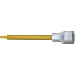 Hazet Extra <b>Long</b> 1/2'' <b>Screwdriver</b> Socket Hexagonal Metric Square with Knurling - Product Image 1