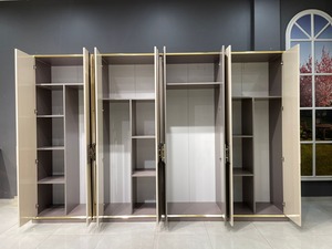 Elegante y moderno juego de dormitorio de madera MDF Muebles duraderos para el hogar Villa Farmhouse Hotel Office Warehouse-Uso versátil - Product Image 3