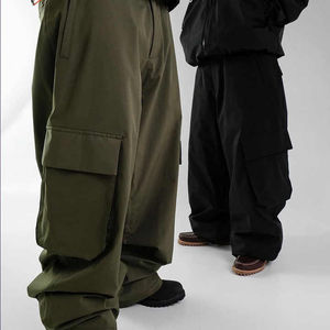 Pantalon de ski Hip Hop coupe-vent, imperméable, chaud pour le snowboard, sans couture - Product Image 2