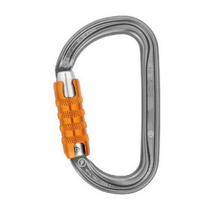 Moschettone Asimmetrico con Chiusura a Vite AMD 27 KN 70 g EN362 22301201 in Grigio - Product Image 1