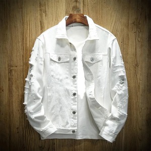 Chaquetas Vaqueras Casuales Gruesas de Invierno para Hombre, 100% Algodón, Color Sólido, Corte Holgado, Secado Rápido y Transpirable - Product Image 3