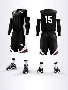 2025 personalizado último diseño uniformes personalizados 100% poliéster mejor calidad Bsci baloncesto uniforme ropa deportiva - Product Image 5