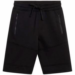 Vente en gros de shorts de gym de haute qualité pour hommes avec logo personnalisé shorts en coton noir décontracté simple quantité - Product Image 6