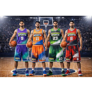 Uniforme de Baloncesto Escolar, Uniforme de Baloncesto Universitario, Jersey de Baloncesto para Torneos, Uniforme de Baloncesto para Entrenamiento y Partidos - Product Image 6