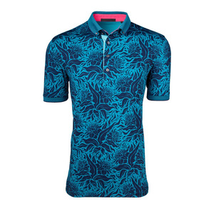 Polos de manga corta con estampado personalizado para hombre, nuevos estilos de moda de verano con características transpirables de talla grande, servicios OEM - Product Image 1