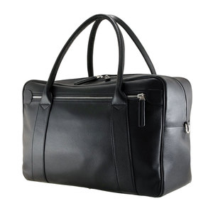 Sac à Main en Cuir - Sac à Main en Cuir Noir Premium, Sac de Voyage et d'Affaires Élégant pour Hommes et Femmes - Product Image 6