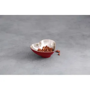 Cuenco de Metal moderno artístico hecho a mano pieza de calidad de exportación para proveedores minoristas decoración del hogar seguro Zahid exportaciones plateado - Product Image 4