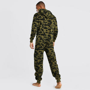 ชุดวอร์มมีฮู้ดผ้าฟลีซโพลีเอสเตอร์พิมพ์ลายดิจิทัลแบบ OEM ผลิตตามสั่งจากโรงงาน แบรนด์ส่วนตัว สไตล์สตรีทแวร์สุดเท่ สัมผัสนุ่ม - Product Image 2