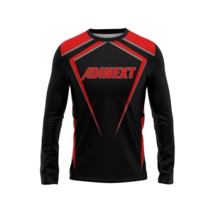 Camisetas de tiro de manga larga sublimadas personalizadas tiradores de calentamiento de baloncesto de alta calidad - Product Image 6