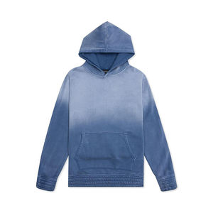 เสื้อฮู้ดผู้ชายผ้าฝ้าย100% เสื้อฮู้ดผู้ชายเสื้อซักแบบสั่งทำชุดแนวสตรีท - Product Image 1