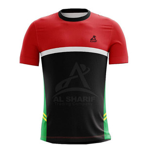 Maillot de Football unisexe personnalisable de qualité supérieure adultes 100% Polyester respirant tissu anti-transpiration Logo imprimé Style supérieur - Product Image 1