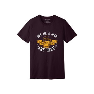 เสื้อยืดผู้หญิงผ้าฝ้าย 100% พิมพ์ลายธีมปาร์ตี้ ปรับแต่งโลโก้ได้ สไตล์ลำลอง พิมพ์ลาย 3 มิติ มี 12 สีให้เลือก ระบายอากาศได้ดี หนักแน่น น้ำหนักผ้า 160-180 GSM - Product Image 1