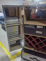 Armoire de Bar à liqueur Vintage Portable, à vapeur, en aluminium, pour la maison