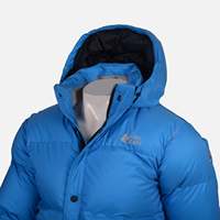 Article en vedette : Doudoune sportive écologique FXDD pour homme, à capuche, boutonnée, avec poches cargo, coutures invisibles et manches classiques