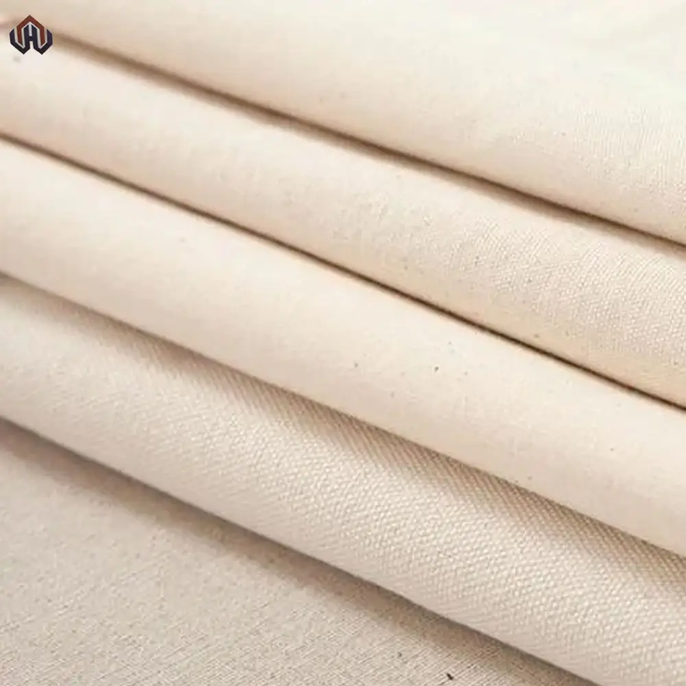 Pakistan Manufacturer Cotton Canvas For Bags Factory Supply Greige Fabric