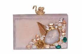 Bolso de mano de resina de gran calidad para mujer y diseño moderno, elegante y moderno, perfecto para eventos formales y ocasiones especiales - Product Image 4